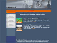 Tablet Screenshot of doksoftware.de